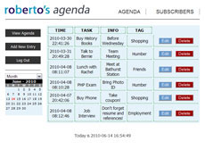 My Agenda: Task List