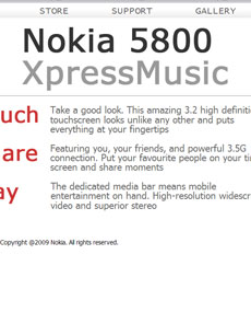 Nokia 5800 XpressMusic