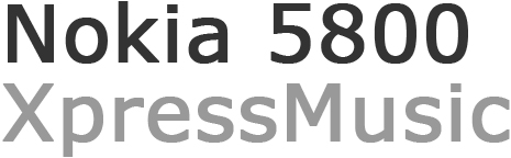 Nokia 5800 XPressMusic